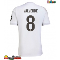 Camisa de Futebol Real Madrid Federico Valverde #8 Equipamento Principal 2025-26 Manga Curta